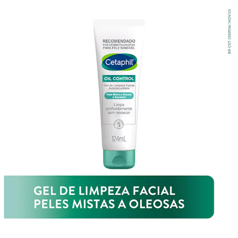 Cetaphil Oil Control - Gel de Limpeza Facial 124ml 3