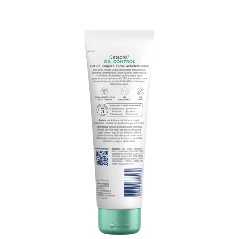 Cetaphil Oil Control - Gel de Limpeza Facial 124ml 2