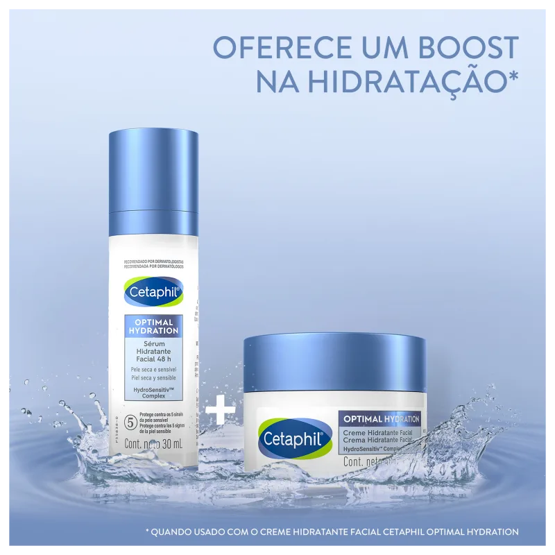 Cetaphil Optimal Hydration 48h com Ácido Hialurônico - Sérum Hidratante Facial 30ml 3