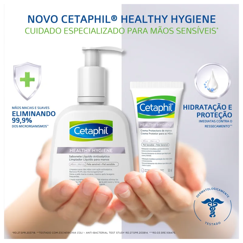 Cetaphil Healthy Hygiene - Sabonete Líquido Antisséptico 237ml 2